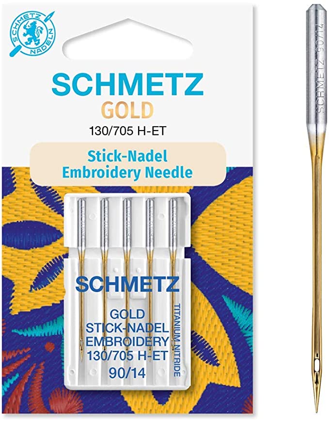 Игла для вышивания SCHMETZ 130/705 H-ET GOLD EMBROIDERY