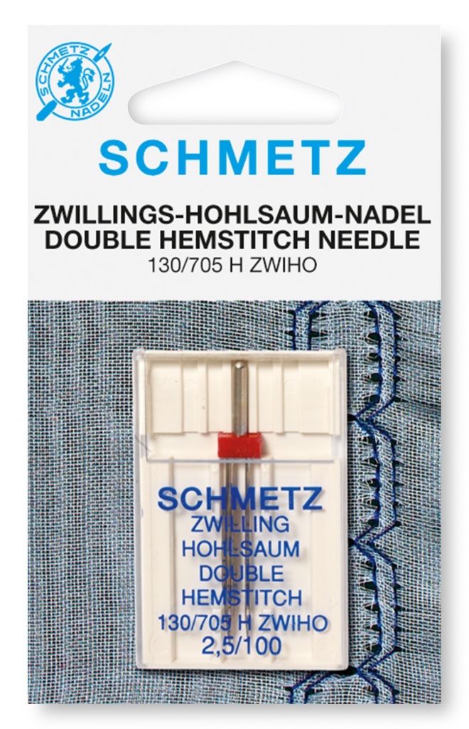 Двойные иглы Schmetz для мережки